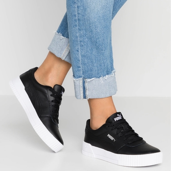 Puma Women's Black Carina - Picture 1 of 6